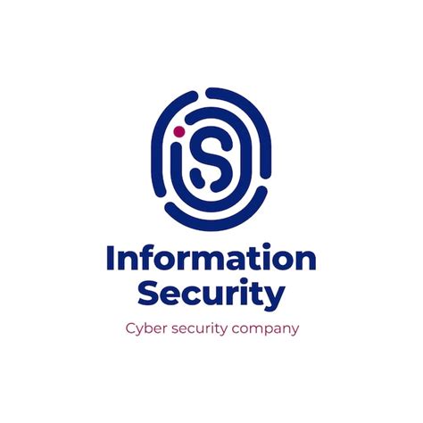 Premium Vector | Information Security Logo, IC Fingerprint logo