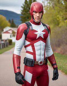 Captain Canuck Costume Face Swap ID:1882282