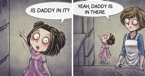 Guy Creates Horror Comics With Unexpected Endings (18 Pics) | Bored Panda