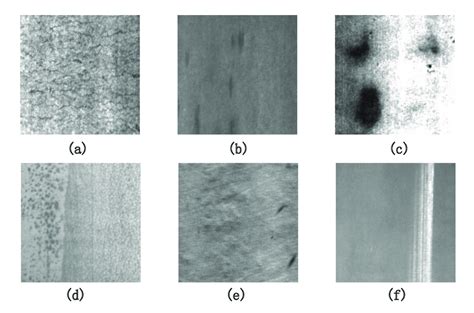 Some samples of Metallic surface defects. (a) Crazing. (b) Inclusion.... | Download Scientific ...