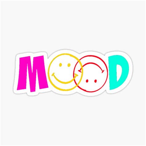 "MOOD SMILEY FACE Emoticon Good Mood" Sticker for Sale by sadek | Redbubble