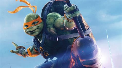 Michelangelo TMNT poster HD wallpaper | Wallpaper Flare