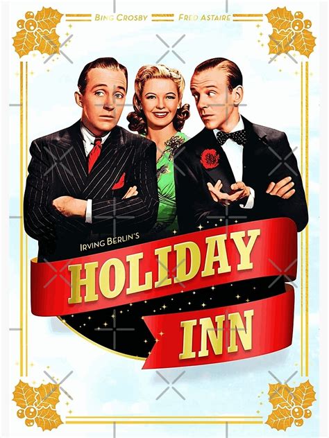 "Holiday Inn - Bing Crosby, Fred Astaire" Poster by Clarkrd2 | Redbubble