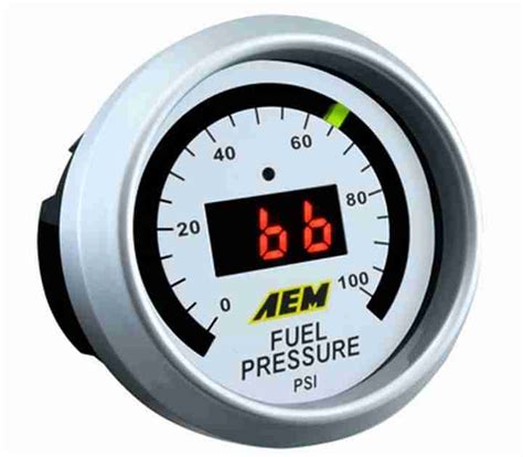 AEM Digital Oil/Fuel 0-100 PSI Pressure Gauge – National Mo-Parts