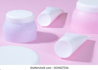 Set Tubes Jars Cream Pastel Colors Stock Photo 1414627316 | Shutterstock