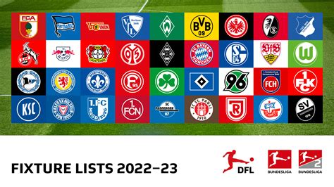 Match schedules for 2022-23 released: Opening match of the 60th Bundesliga season between ...