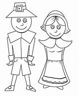 Pilgrim Coloring Pages Pilgrims Printable Thanksgiving Drawing Boy  sketch template