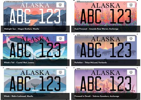 Alaskans get to choose the next artistic license plate design - Alaska Public Media