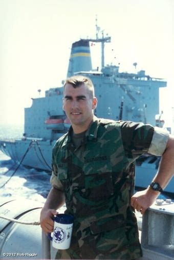 Early 90s: Comedian Rob Riggle when he was a US Marine : OldSchoolCool