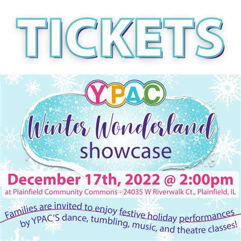 Winter Wonderland Tickets – YPAC