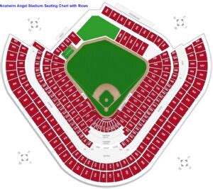 Angel Stadium Seating Chart, Parking Map, Tickets Price 2022