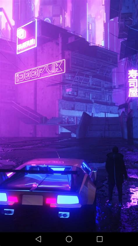 Pin by geanina on wallpapers | Neon wallpaper, Neon car, Cyberpunk city