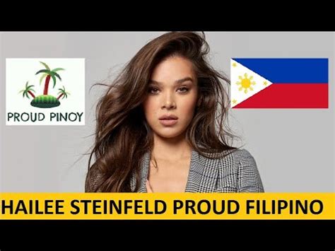 Hailee Steinfeld is a PROUD FILIPINO - YouTube