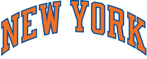 New York Knicks Wordmark Logo - National Basketball Association (NBA) - Chris Creamer's Sports ...