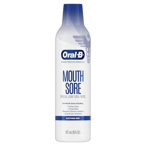 Amazon.com: Oral-B Mouth Sore Mouthwash Special Care Oral Rinse, 16 fl oz: Beauty