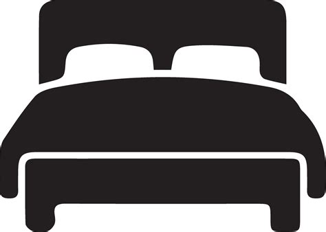 Bed black and white vector 36470054 Vector Art at Vecteezy