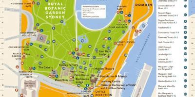 Sydney map - Maps Sydney (Australia) - Attractions