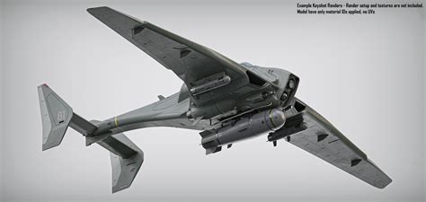 Drone Bomber 3D model | CGTrader