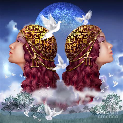 Gemini Digital Art by Ciro Marchetti