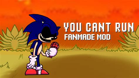 FNF Sonic.exe You Can't Run FanMade Mod [Friday Night Funkin'] [Mods]