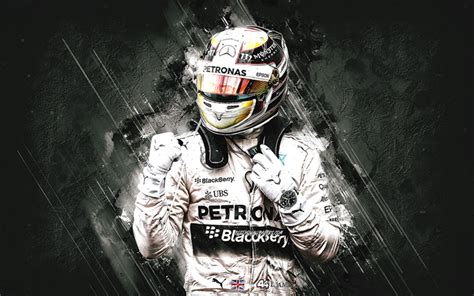 Download wallpapers Lewis Hamilton, grunge, Formula 1, F1, Mercedes-AMG Petronas Motorsport ...