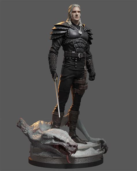 Geralt - Henry Cavill - ZBrushCentral