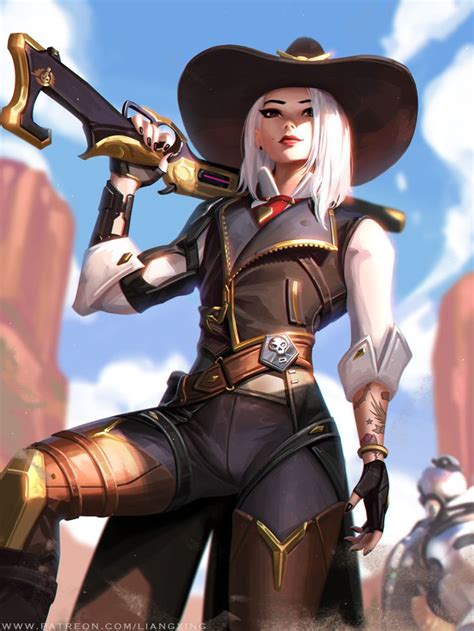 Ashe, Liang xing on ArtStation at https://www.artstation.com/artwork ...