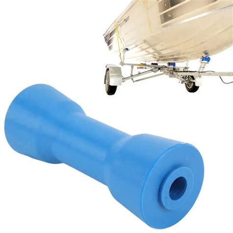 Shaft Keel Roller Blue Pvc Marine Durable Keel Roller 160mm Self Centering For Trailers Boats ...