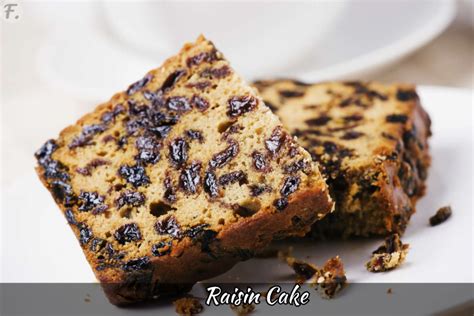 Raisin Cake Recipe: How To Make Raisin Cake at Home - Foodie Front