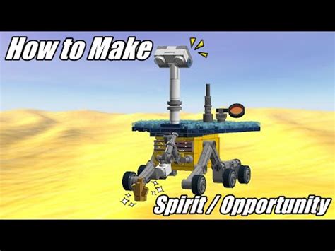 LEGO Spirit & Opportunity Mars Rover Instructions - YouTube