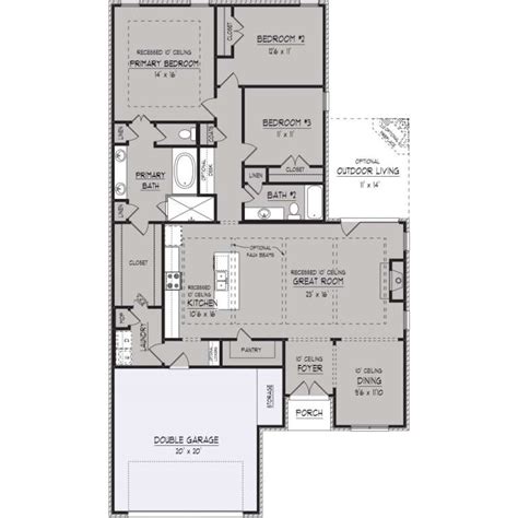 Astoria Floor Plan | Regency Homebuilders