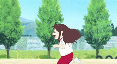 Anime Children Running