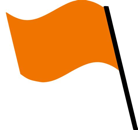 Orange Flag PNG Transparent Images