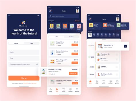 Pharmacy. Mobile app. by Dmytro Svientukhovskyi on Dribbble