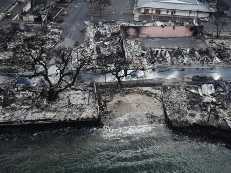 Maui Wildfire: 80% of Downtown Lahaina 'Burnt to the Ground'