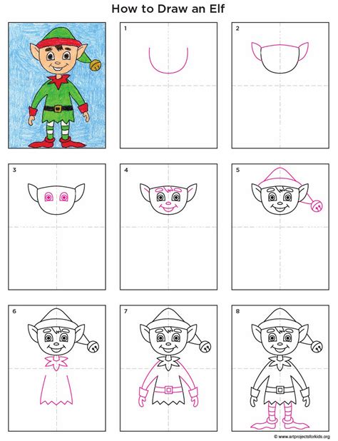 Christmas Directed Drawing at GetDrawings | Free download