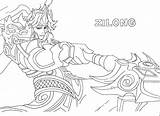 Mobile Legends Coloring Pages sketch template