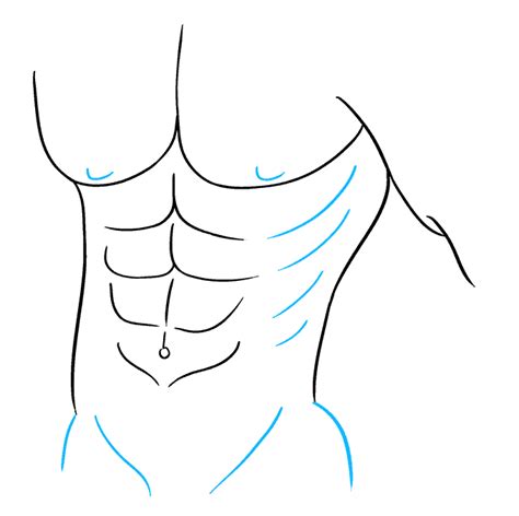 How to Draw Abs - Really Easy Drawing Tutorial