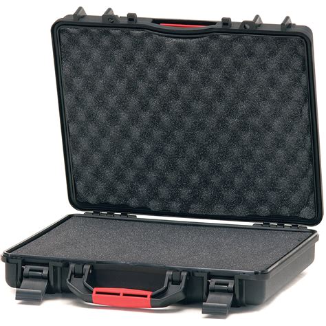 HPRC 2580F Hard Resin Waterproof Laptop Case HPRC2580CUBBLK B&H