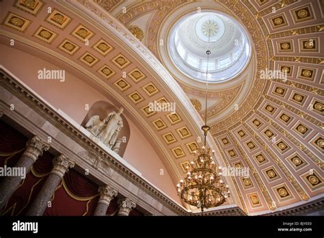 The Old Senate Chamber in the U.S. Capitol in Washington, DC originally ...