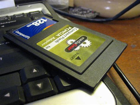 Compact flash to PCMCIA adapter | I picked this up for $4, w… | Flickr