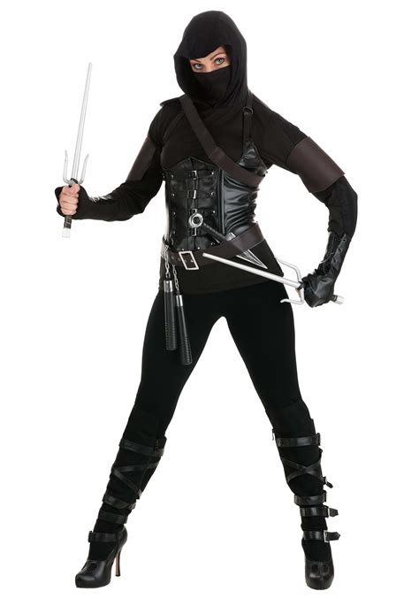 Women's Ninja Assassin Costume