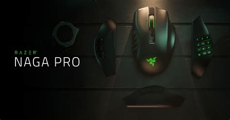 MMO/MOBA/FPS Gaming Mouse - Razer Naga Pro | Razer Australia