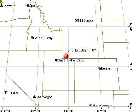 Fort Bridger, Wyoming (WY 82933) profile: population, maps, real estate ...