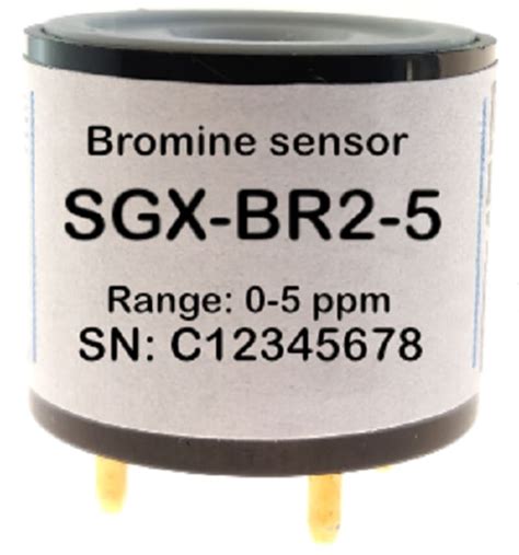 SGX-BR2-5 SGX Sensors | SGX Sensors SGX-BR2-5, Bromine Gas Sensor IC ...