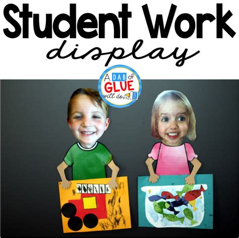 How to Display Student Work Perfect for Kindergarten Classrooms