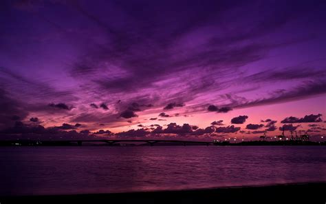 Stunning Purple Dusk Wallpaper Data Src Citizens - Purple Aesthetic Wallpaper Desktop Hd ...