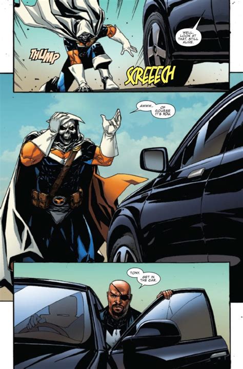 Marvel Comics Exclusive Preview: TASKMASTER #1 | Monkeys Fighting Robots