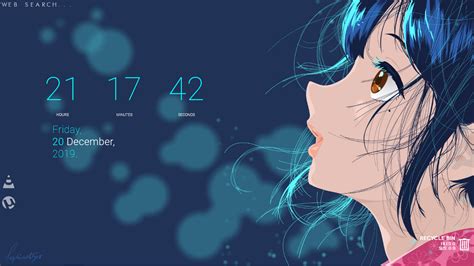 HD限定 Rainmeter Skin アニメ