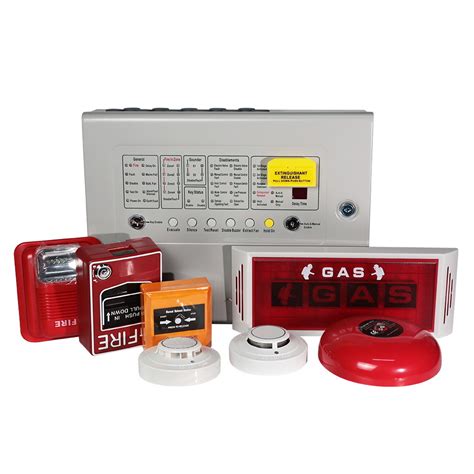 Non-Addressable Sistemas de alarma de incendios con FM200 Panel de control de extintor ...